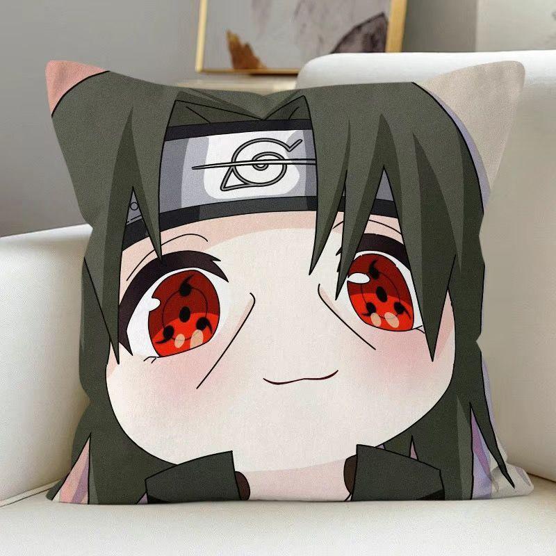 Naruto Anime Charakter Kissenbezug: Bezaubernde Designs für Fans! Anime-Accessoires und Dekorationsgeschenke