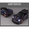 1/32 Pagani Huayra Dinastia Diecasts Toy Vehicles Car Model Alloy Boys Toy Car Simulation Sound Light Collectibles Kids Toy Gift