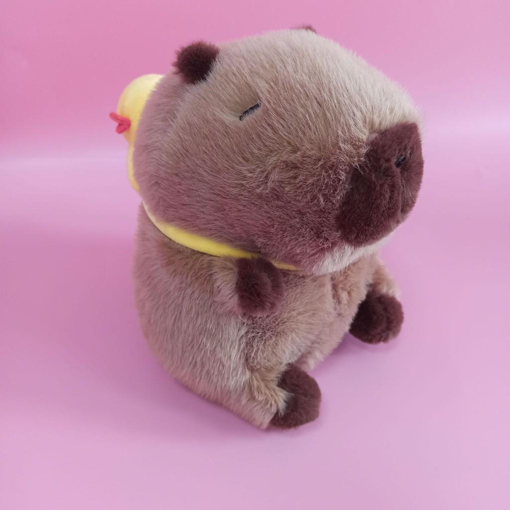 Soft Adorable Plush Capybara Toy For Kids Featuring High Quality Long Fur Material