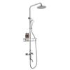 TLXT Stainless Steel Mixer Shower System with Shelf