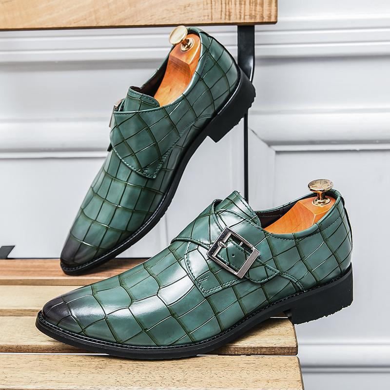 

Модная обувь кожаная для мужчин деловая формальная новая обувь платье теннис де хомбре мокасины мокасин теннис кабальеро дизайнерская мода 48 зелёный