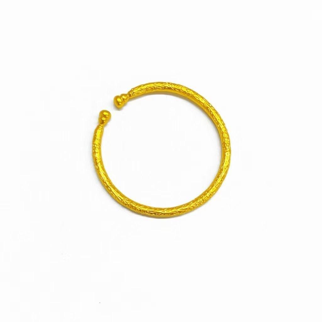 Hammer Pattern Gourd Open Bracelet for Women Fulu Bracelet Niche Light Luxury High-end Accessories