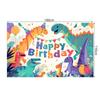 Dinosaur Jungle Birthday Party Backdrop Polyester Kids Birthday Party Decoration Banner Room Photo Booth Background Props