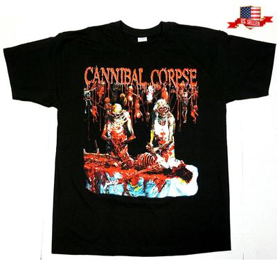 Cannibal Corpse T-Shirt, Death Metal Tee, Men's 100% Cotton Black Shirt Unisex T-Shirt