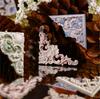 20pcs/pack Relief Series Creative Retro European Carved Edge Sticker Decor Journal Supplies Aesthetics Stationery Sticker