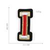 Duoku Embroidery 26 English Letters Three-Dimensional Embroidery Hat Emblem Badge Ironing Velcro Patch Clothing Accessories Cloth Sticker