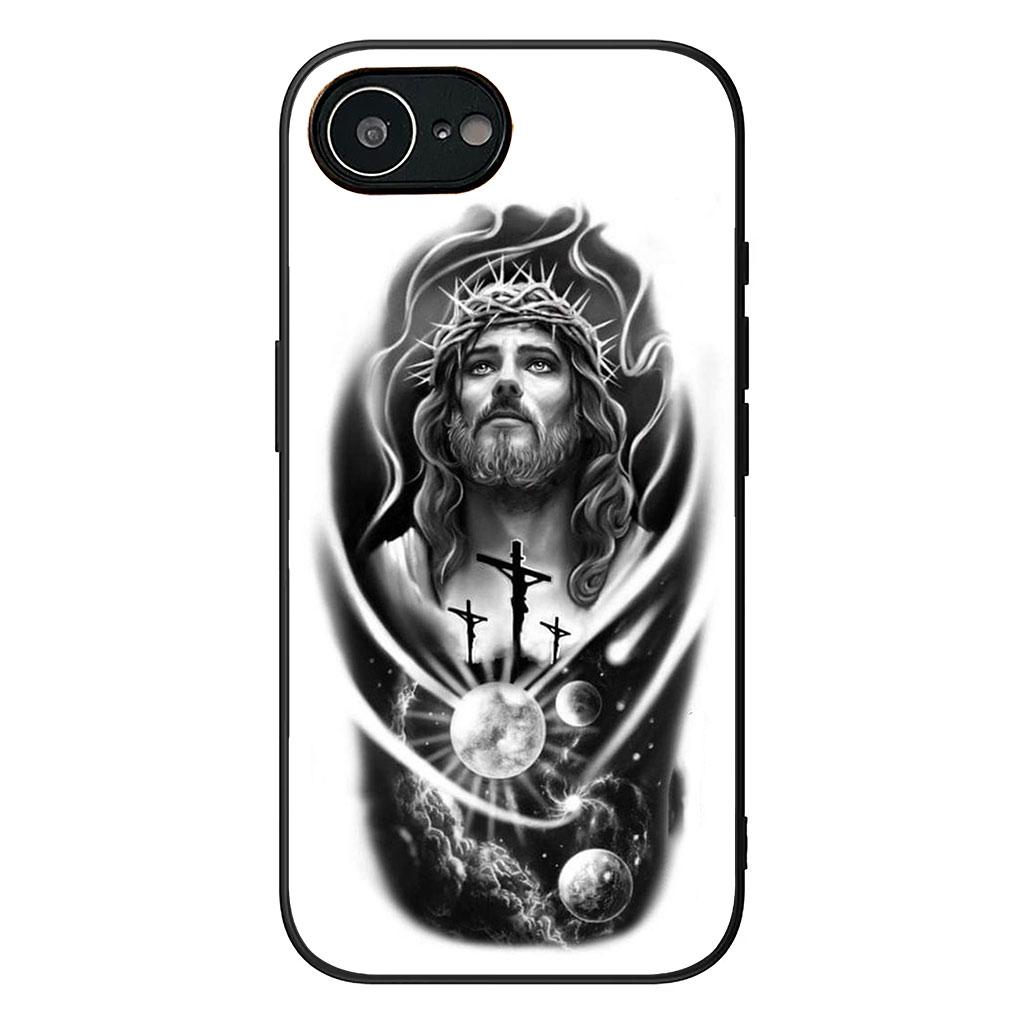 Virgen de Guadalupe Jesus Christ Phone Cover Case for Apple iPhone 16 15 14 Plus 13 12 Mini 17 Pro Max + ProMax 16E Air 16+
