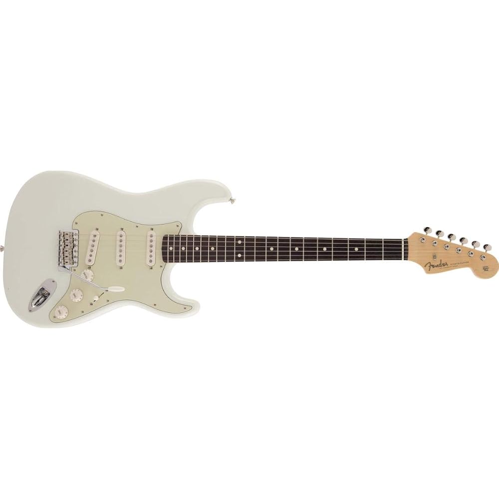 Fender Traditional 60s Stratocaster Electric Guitar Made in Japan Rosewood Fingerboard Olympic White