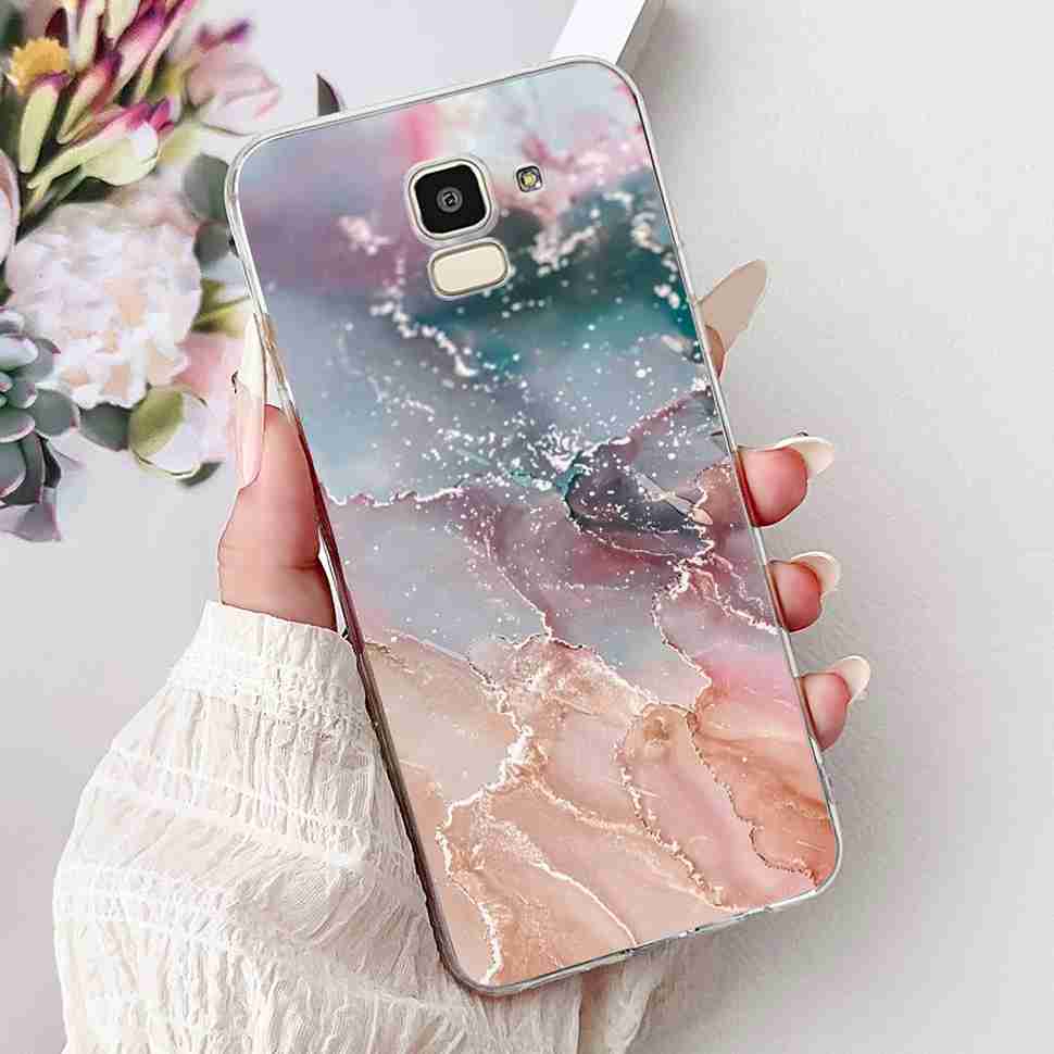 For Samsung Galaxy J6 2018 SM-J600F Case Popular Love Cool Tiger Soft Silicone TPU Cover For Samsung j6 J6 2018 Phone Shell Bag