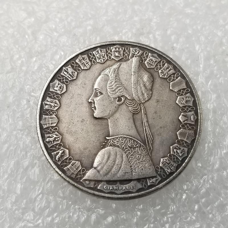 Italia L.500 Ricordo Commemorativo da Collezione Monete Argento as the picture