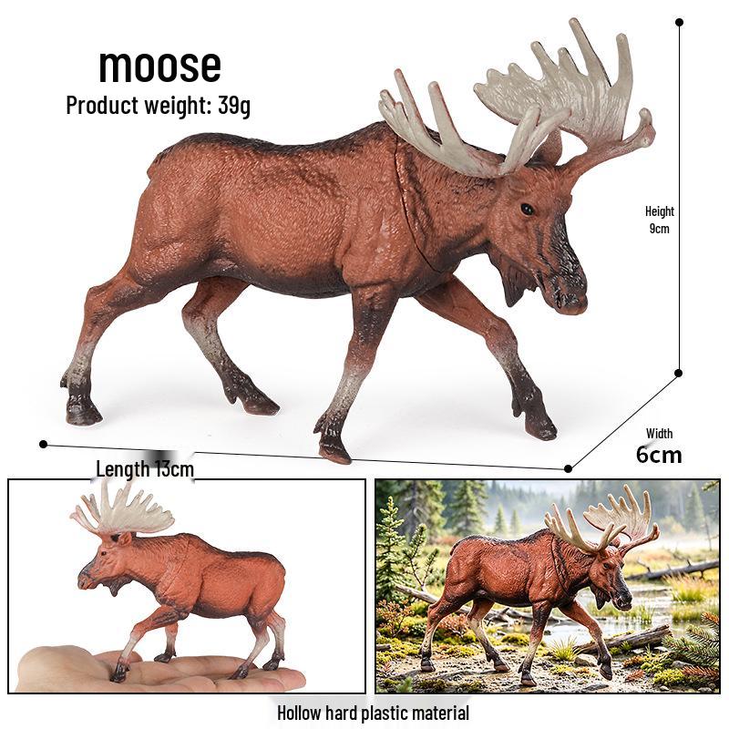 Kids' Cognitive Animal Model Set: Chicken, Duck, Goose, Cow, Pig, Sheep, Donkey, Cat, Dog, Horse