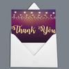 Darling Souvenir Baby Shower Thank You Notes Folded Blank Greeting Card With White Envelopes - 36
