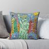James Rizzi Big Apple Is Big On Liberty Pillowcase Polyester Linen Velvet Creative Zip Decorative Throw Pillow Case Sofa Cover