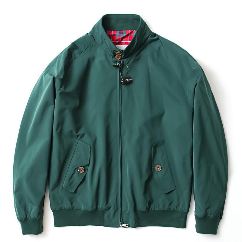 

Американская куртка ретро кэжуал спецодежда весенне-осеннее пальто мужское XXXL зелёный