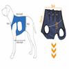 Dog Support Harness Dog Assisted Belt for Front and Rear Legs Pet Recovery Vest Elastic Adjustable Walking Dog Chest Strap