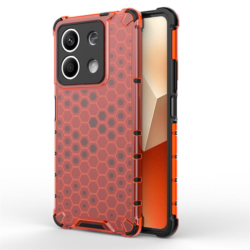 

Shockproof Transparent Case For Redmi Note 13 5G Honeycomb Armor Case For Redmi Note 13 Case Cover For Redmi Note 13 Pro Plus 5G For Redmi Note 13 5G