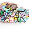19Pcs Cool Style Series PVC Shoe Charms for Shoe Decorations