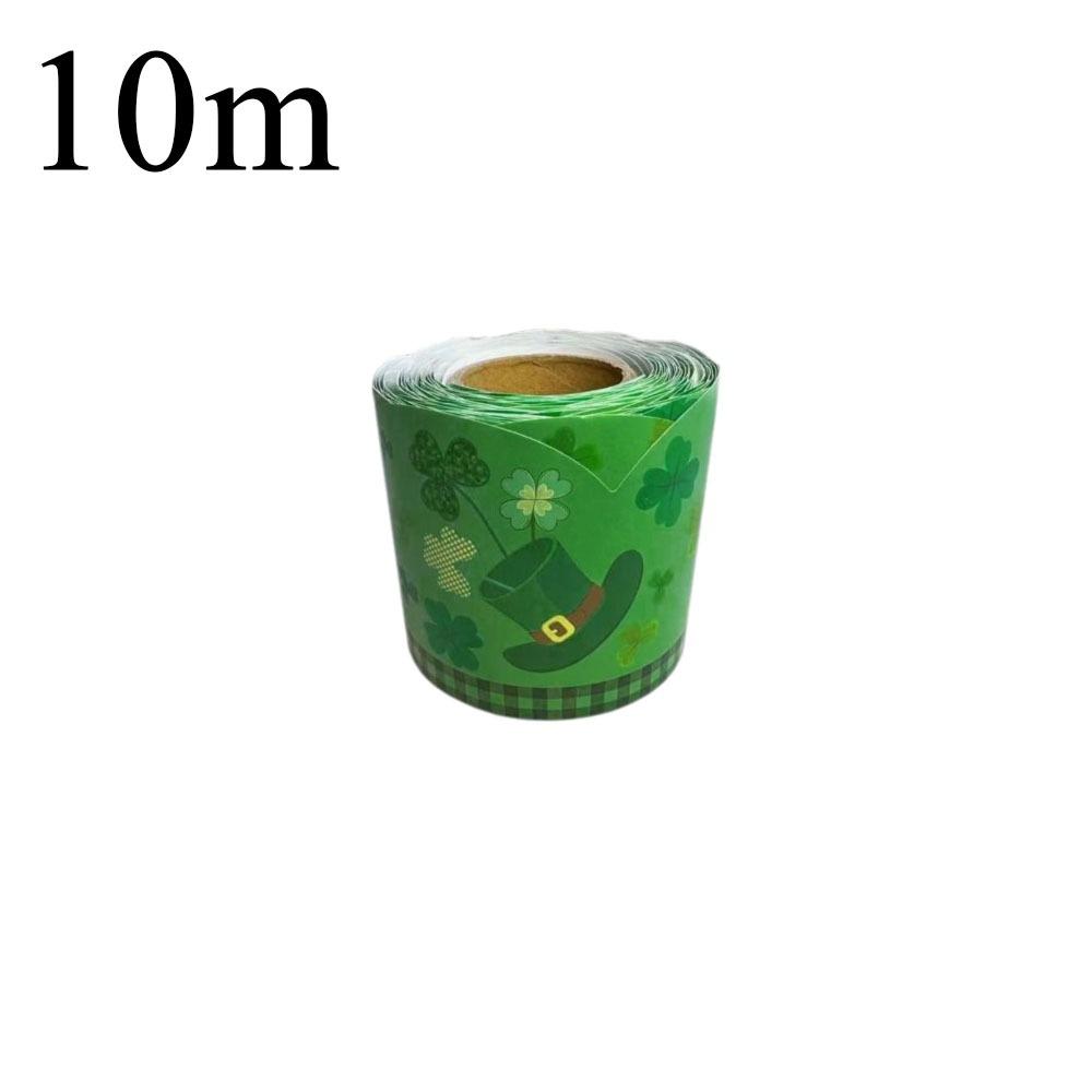 

Green Border Decorative Sticker Self Adhesive DIY Black Board Decorative Stickers Poster Border Stickers