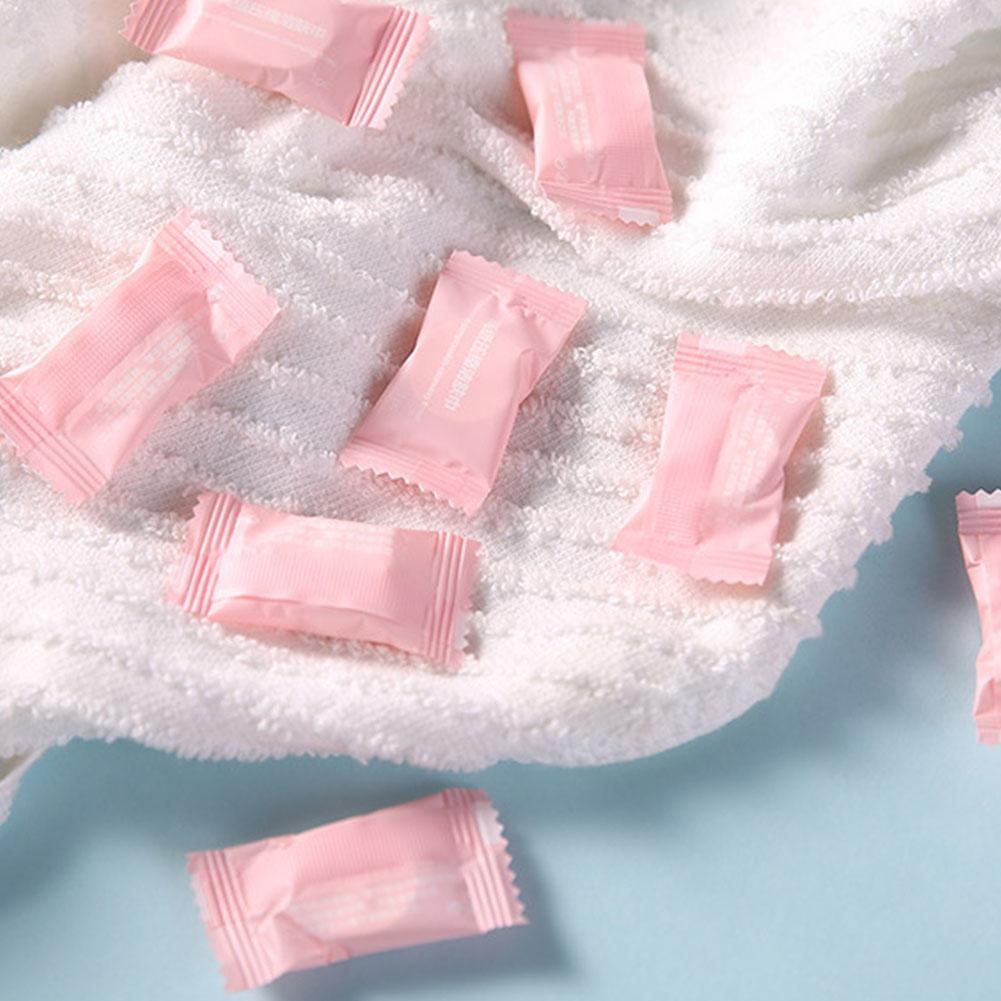 Disposable Travel Towels Compressed Facial Wipe Compact Tablet Mini Wipes Wipe Square Wipes Tissues Cotton Cleansing Towel