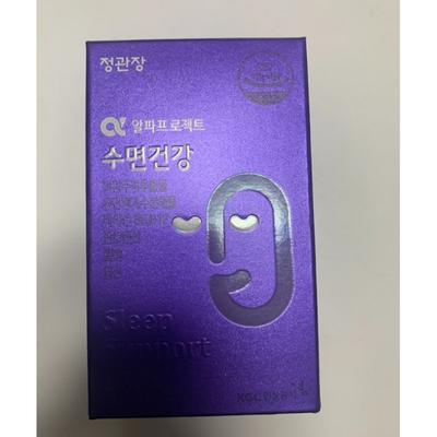 CheongKwanJang Alpha Projekt Schlafgesundheit 700mg 30 Tabletten, 30 Tabletten, 1 Einheit