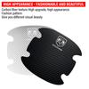 4 St./Set Auto Türgriff Kratzschutz Aufkleber Kohlefaser für Dodge Journey Caliber Challenger Charger Ram 1500 Stratus Dart Dakota Durango