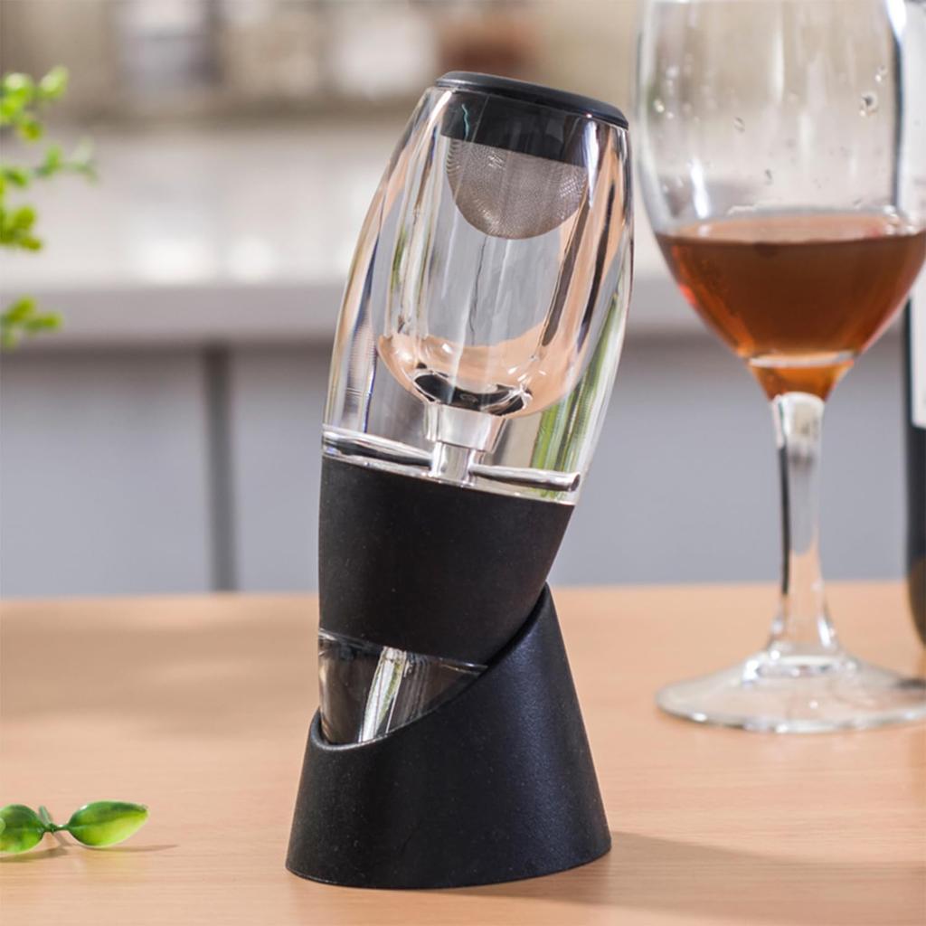 WEITIN Wine Set of Vacuum Wine Keeps Wine Fresh for Prevents Vacuum Prevents Vacuum Wine Gift for Wine Gift Box Included Decanter, 3, Stopper, Longer,
