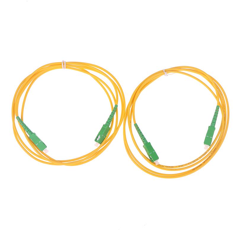 Sc /Apc-Sc/Apc Fiber Optical Patch Cord Single Mode 9/125 G652D Lszh 1M2M3M Fiber Optic Jumper Cable