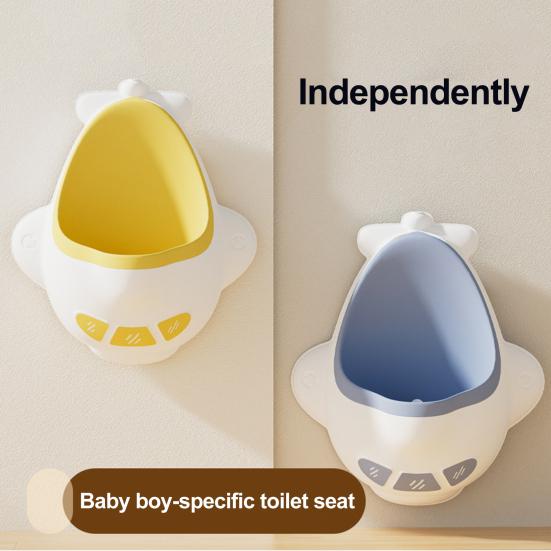 Yousheng Boy Urinal Potty Airplane Shape Detachable Design Interactive Learning Toddler Training Toilet Bathroom Trainer Utility Tool