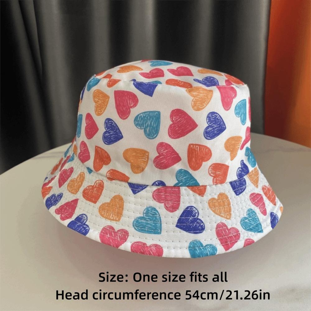 Thin Fisherman Cap Double Sided Outdoor Kid Sun Hat Cute Baby Bucket Hat