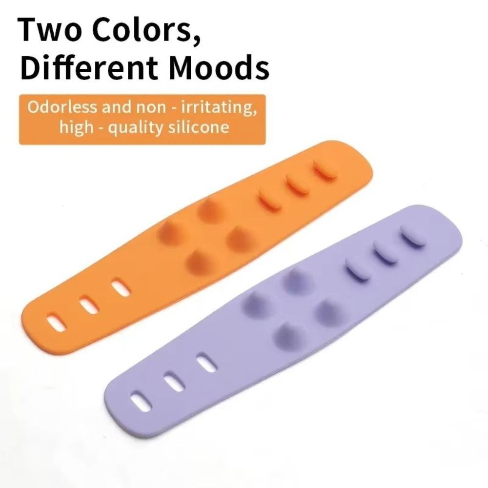 Palm Relief Grip Steering Wheel Wrap Cover Silicone Alignment Marker Reminder  Motorcycle