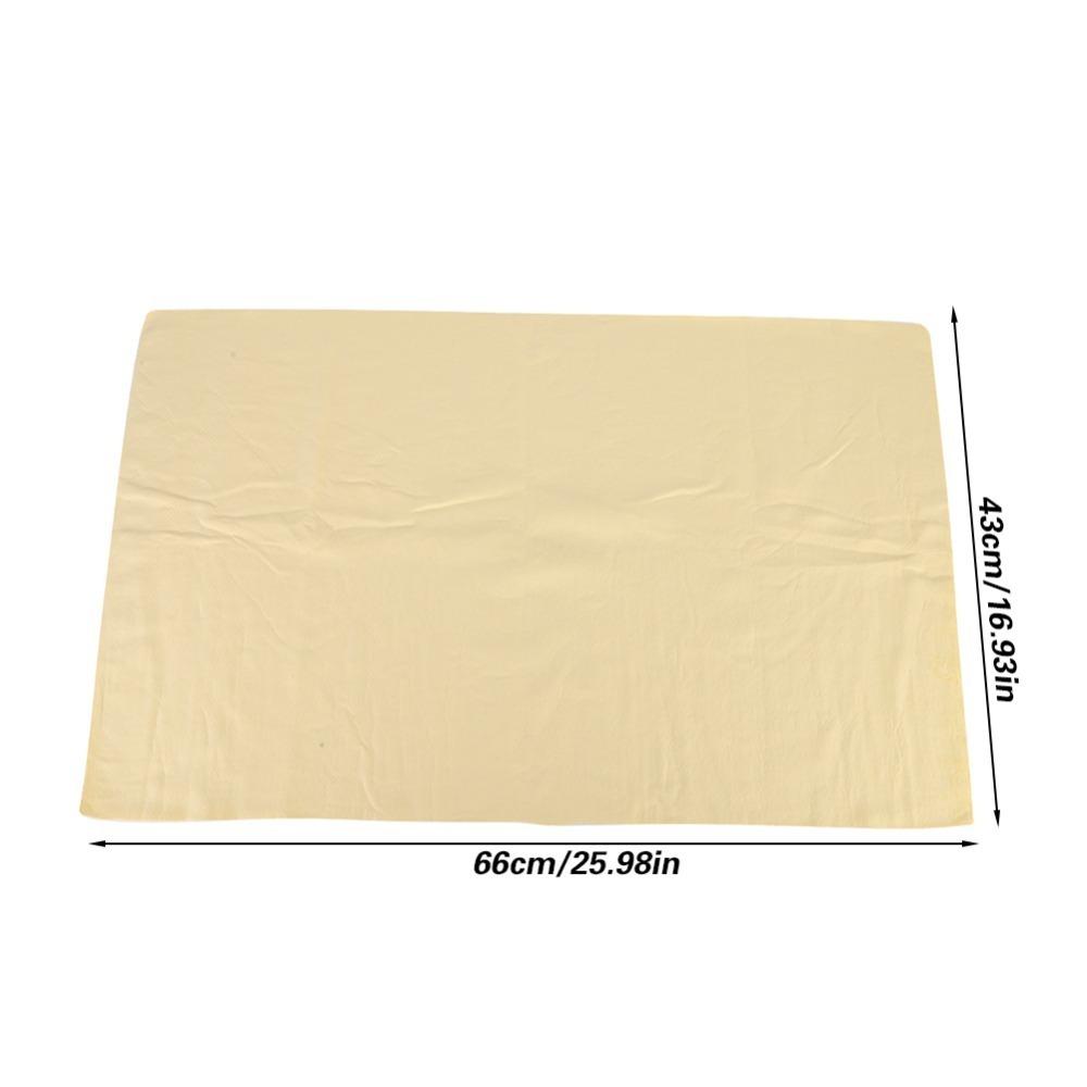 

Deerskin Fabric Pet Towel Soft Texture Cat Drying Towel Absorbent Pet Towel Indoor Grooming жовтий