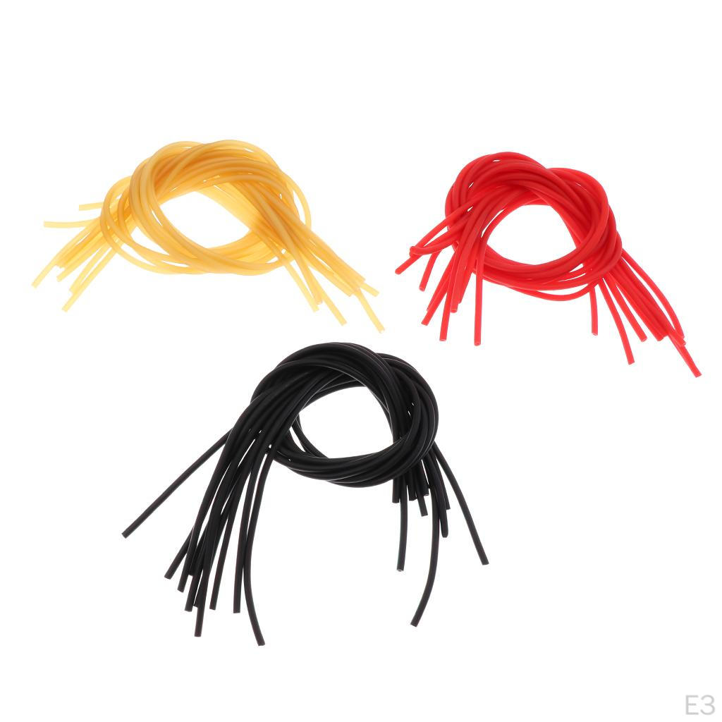 10 Pieces Dulcimer Hose Rubber Tube For Bamboo Parts