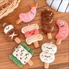 Cute Simulation Japanese Street Food Oden Skewer Plush Keyring Kawaii Food Stuffed Doll Pendant Bag Charm Trendy Accessory Gift