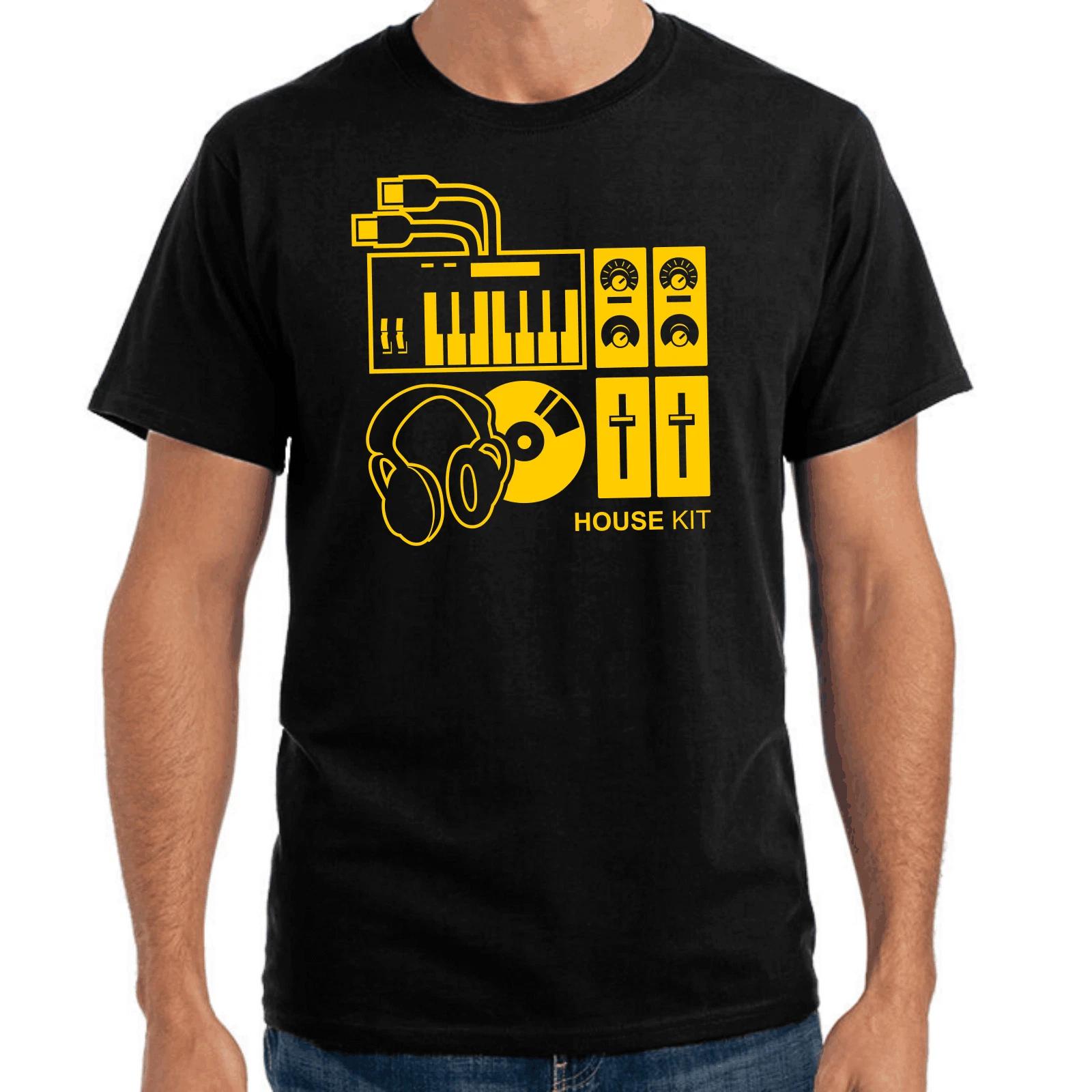 Men s and Women s T-shirts House Kit Funk Funky Groove Groovy Club DJ Music Music Electronic Techno S