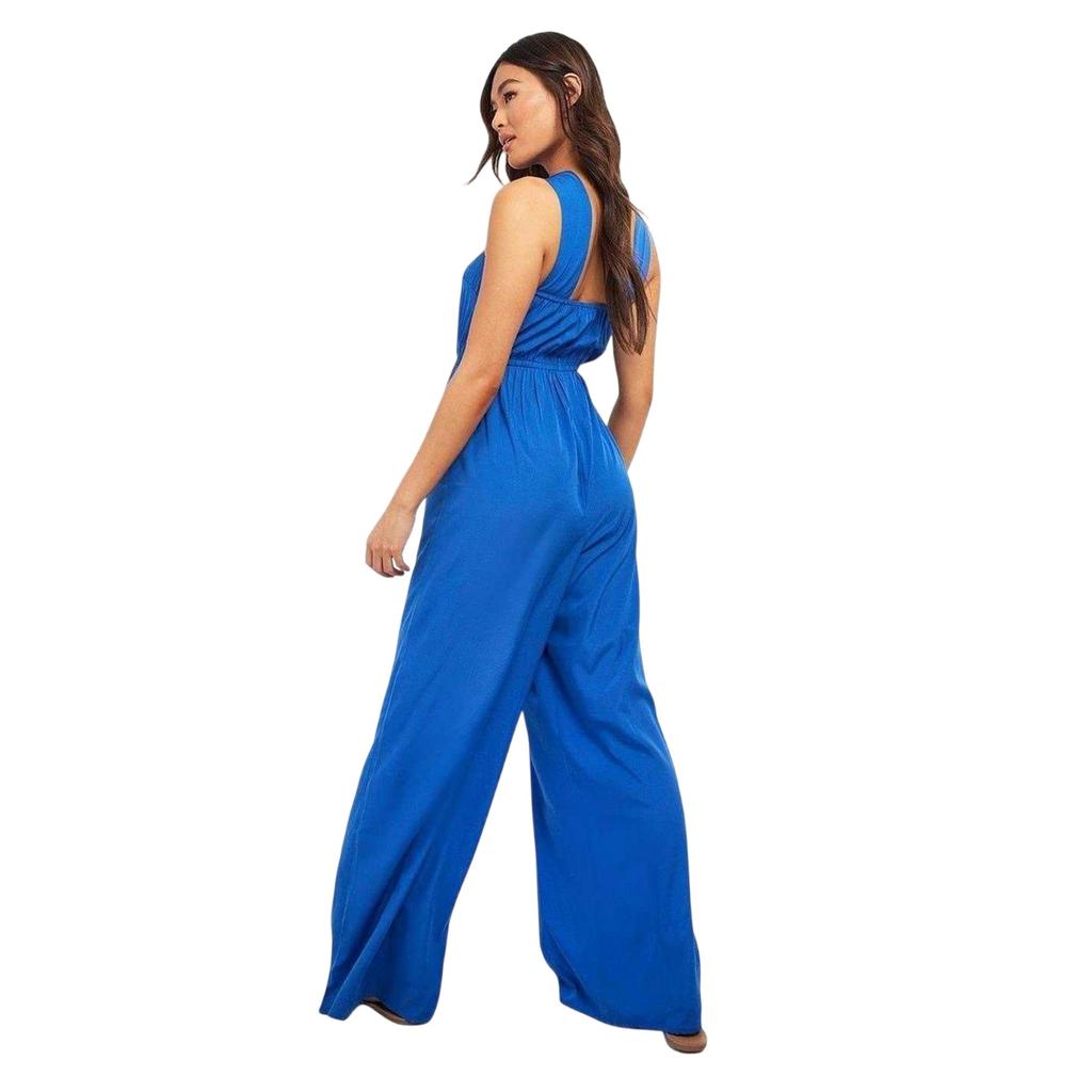 Violet Romance Womens/Ladies O Ring Wide Leg Jumpsuit