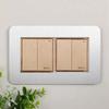 Buckle Type Non Adhesive Outlet Cover Dustproof Home Decoration Wall Sticker Switch Protective Cover Switch Stickers