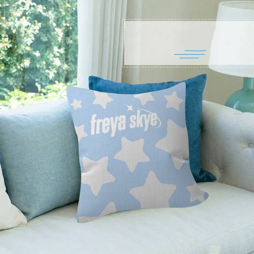 SINGER Freya Skye Stardust Personalized Picture Text Home Decorative Pillows Household Gifts Xcm