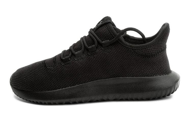 Adidas Originals Tubular Shadow J Abrasion Resistant Low top Kids Lifestyle Shoes Black Teenagers CP9468 35.5