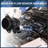 Mass Air Flow Sensor Assembly, MAF Sensor No.06A906461T for Volkswagen Jetta 2005 2.0L L4 Black, 1 Pc