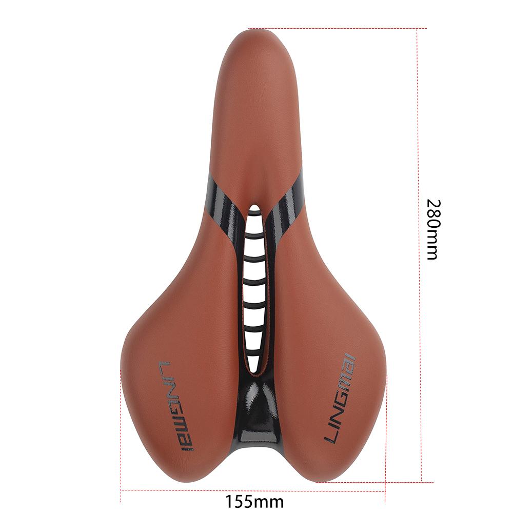 

Велосипедное сиденье LINGMAI для мужчин и женщин, водонепроницаемое велосипедное седло, мягкое, амортизирующее, для горного велосипеда, шоссейного велосипеда