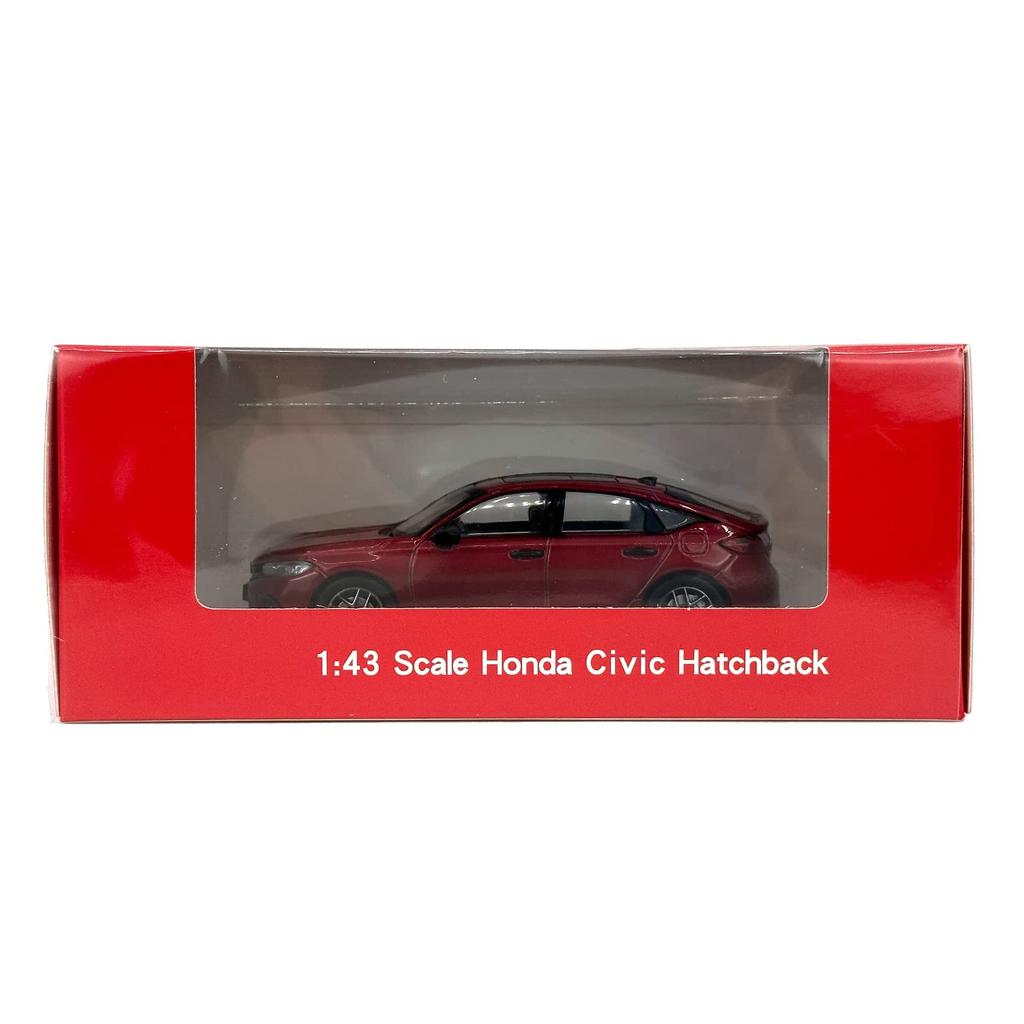 Paudi Model scale diecast Honda Civic 2022 model red 1/43 car,