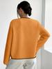 2025 Autumn/Winter Women's Fashion Casual Solid Color Cardigan Jacket