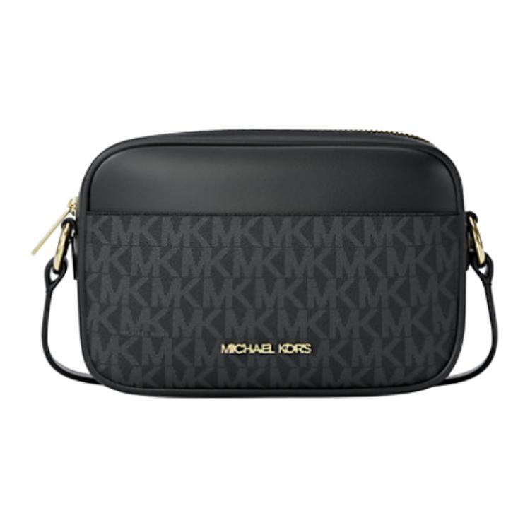 Michael Kors Jet Set Lightweight Signature Logo Coated Canvas Crossbody Bag Small Women bags Black 35R6GTVC5B-0001 BoxBasic SetBox 23490₽