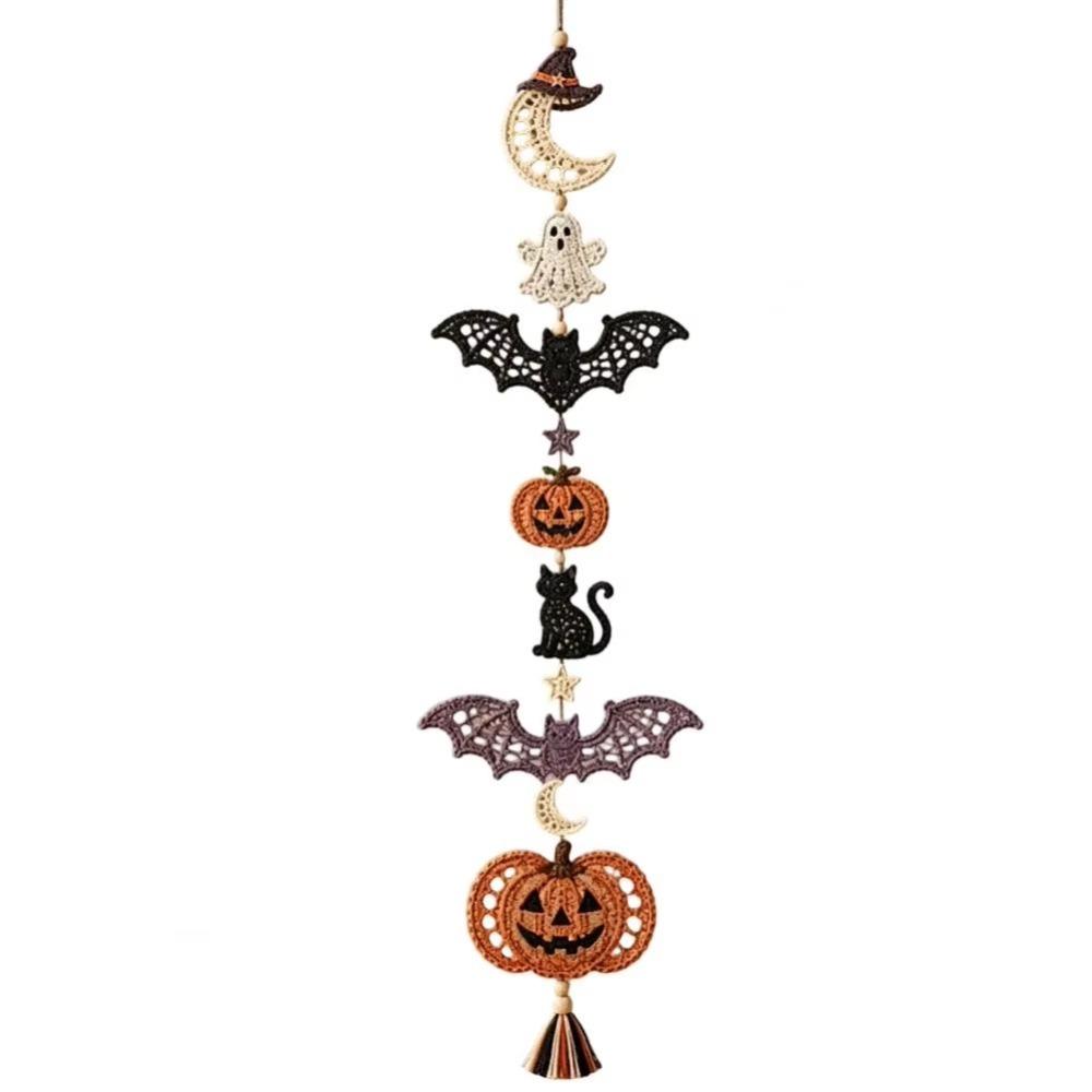 Immersive Crafting Butterfly Cascade Crochet Kit Hand‑Woven Yarn Craft Animal Theme Wall Pendant Lace Pattern Handmade