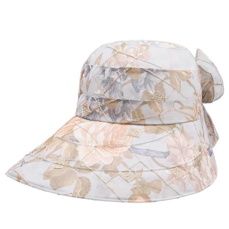 In the elderly mother hat women summer thin sun hat, new big brim hat sun hat