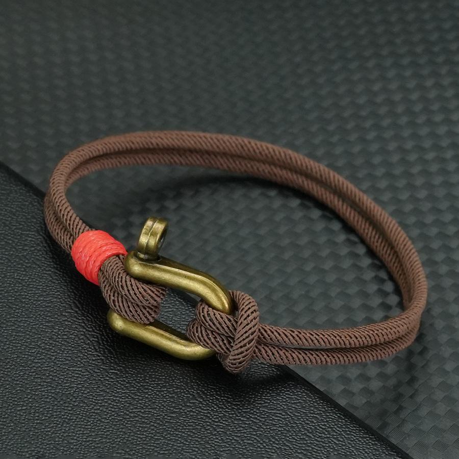 Vintage Men Bracelet With A Grade 3mm Thin String Braclet 7 Colors Available Cool Riding Hand Accessories Boyfriend Braslet