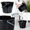 Plastic Bucket Household Bucket for Home Garden Cleaning 10L
