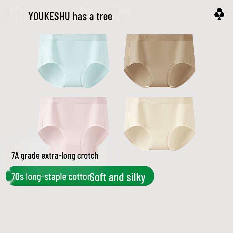 

Youkeshu 70-Count A-Grade Baby Cotton Women s Briefs Multi-Pack L