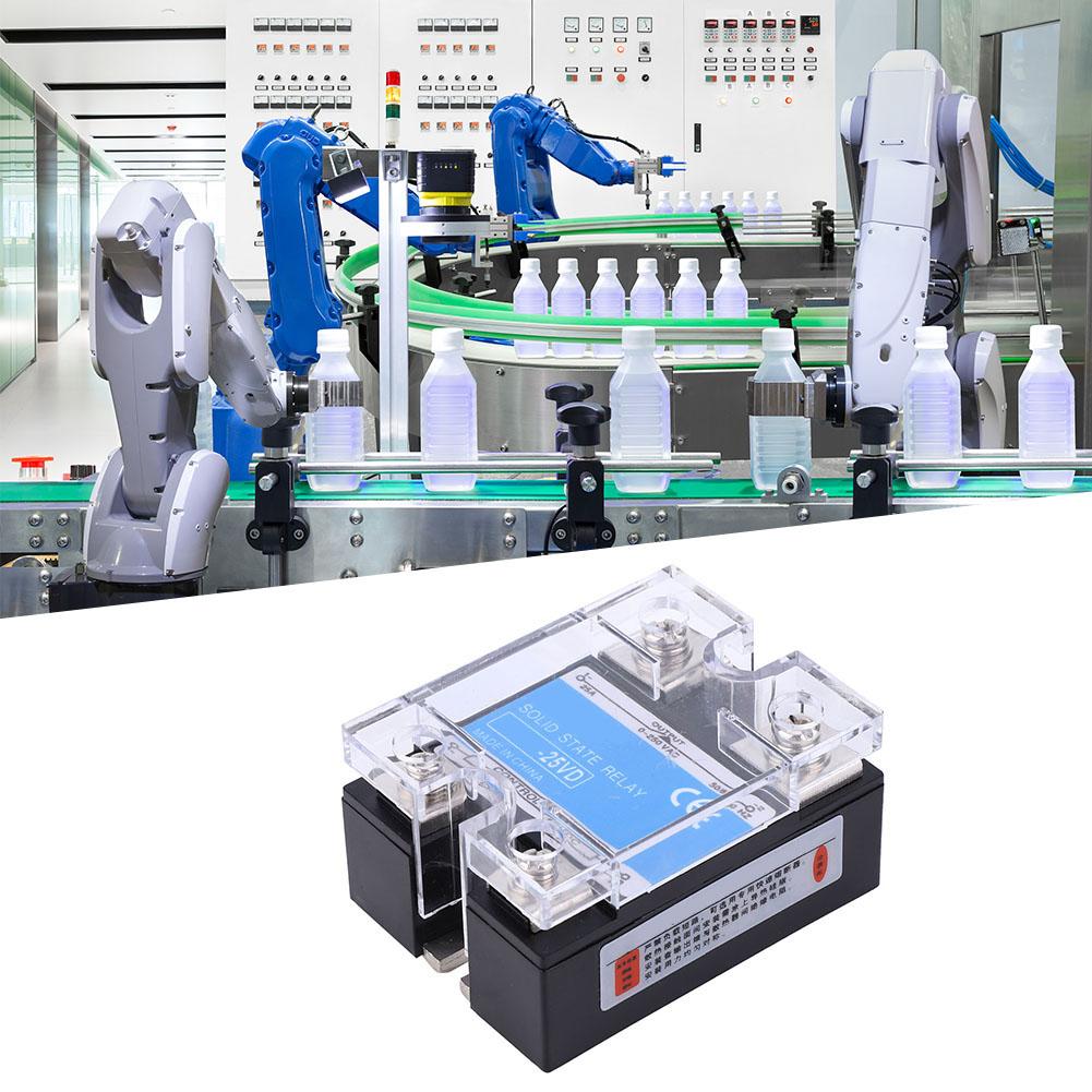 BERM Solid State Relay Single Phase with High Performance Optocoupler Control 0 10VDC Load 0 250VAC(BERM 25VD )