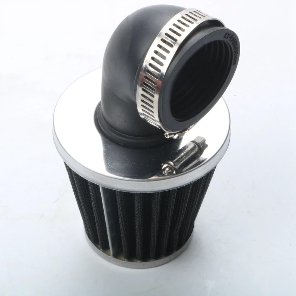 38mm 90 Degree Angle Modified High Performance Air Filter Fit For GY6 50cc ATV Kart 139QMB